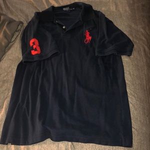 Men’s blue Ralph Lauren polo polo shirt